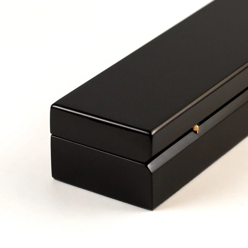 The Blackwing Piano Box is a beautiful addition to any desk or home office. This sleek and stylish gift set comes bundled with 12 of our iconic premium graphite pencils inside the box, available in Blackwing Matte, Blackwing 602, Blackwing Pearl, Blackwing Natural, or 3 of each. This pencil box is perfect for gifting or upgrading your workspace.