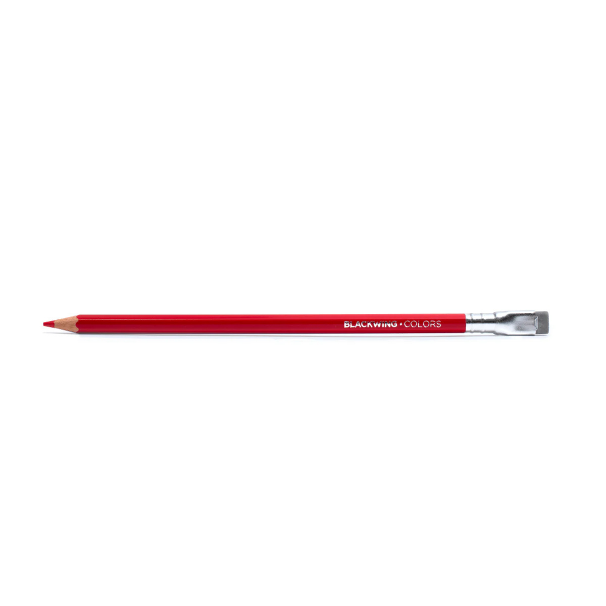 Blackwing Colors were designed specifically for coloring. Each pencil is made with Genuine Incense-cedar and includes a unique soft and smooth Japanese wax color core. Each pencil features the same semi-hexagonal barrel and iconic ferrule found in our graphite pencils. The design also features a special sand eraser with a semi-abrasive texture made specifically to erase colored pencils.
Each set includes 12 colors: Pink, Red, Yellow, Orange, Light Green, Green, Light Blue, Blue, Violet, Brown, Black, and S