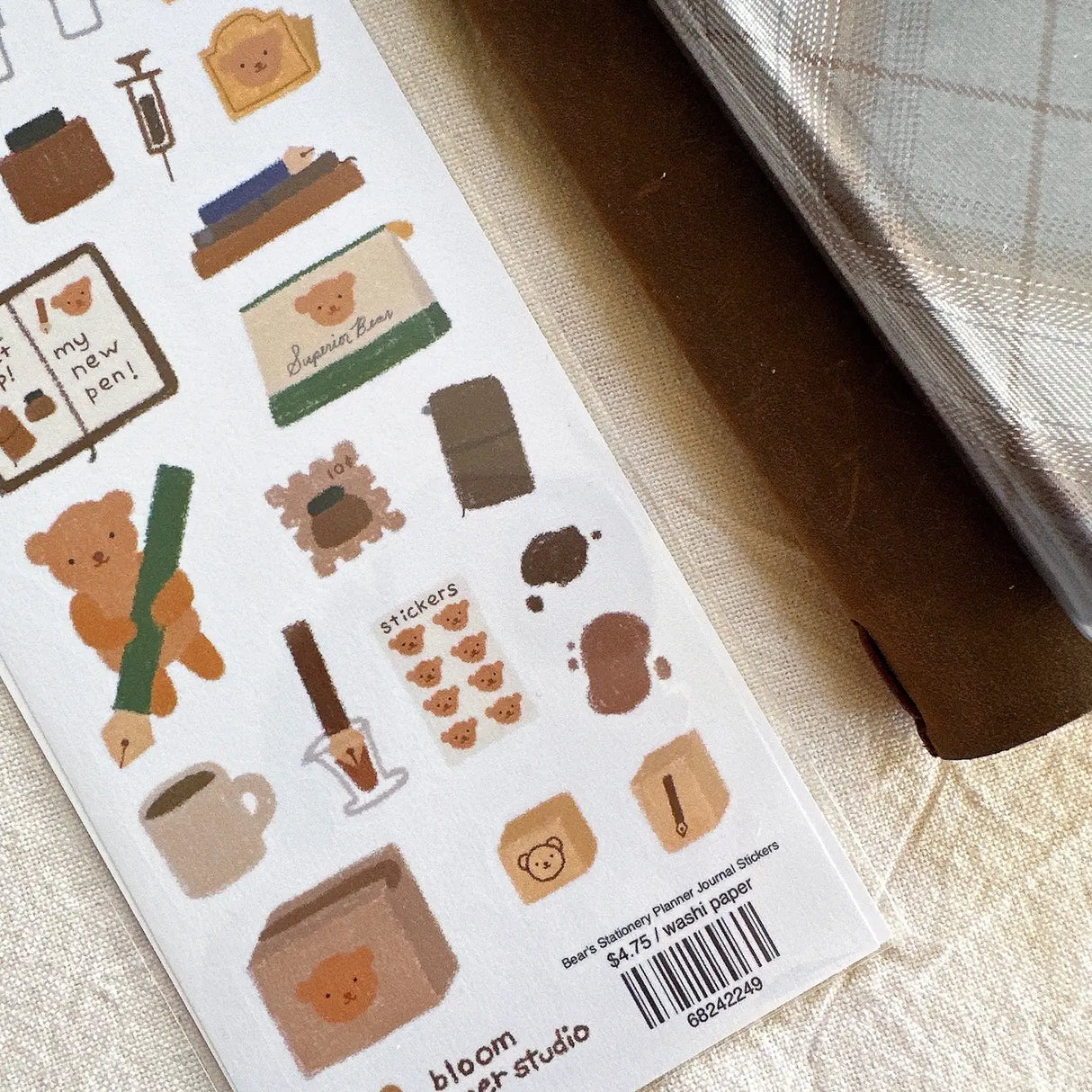 These planner stickers are perfect to use in your creative spreads! Can be used in your planner or journal.
Made with:
- washi sticker paper
- 7"x3.27"
Note: Colors on screen may appear slightly different on paper. By purchasing, you have acknowledged reading this disclaimer.
