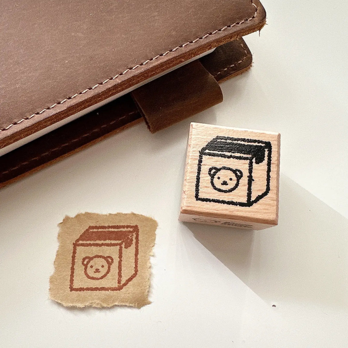 Our adorable Bear wooden stamps are here! Our stamps add a sweet and cute touch to your planner or journal. Add them in your journaling, planning, and memory keeping spreads!
Stamped image is approximately 0.8"0.8".