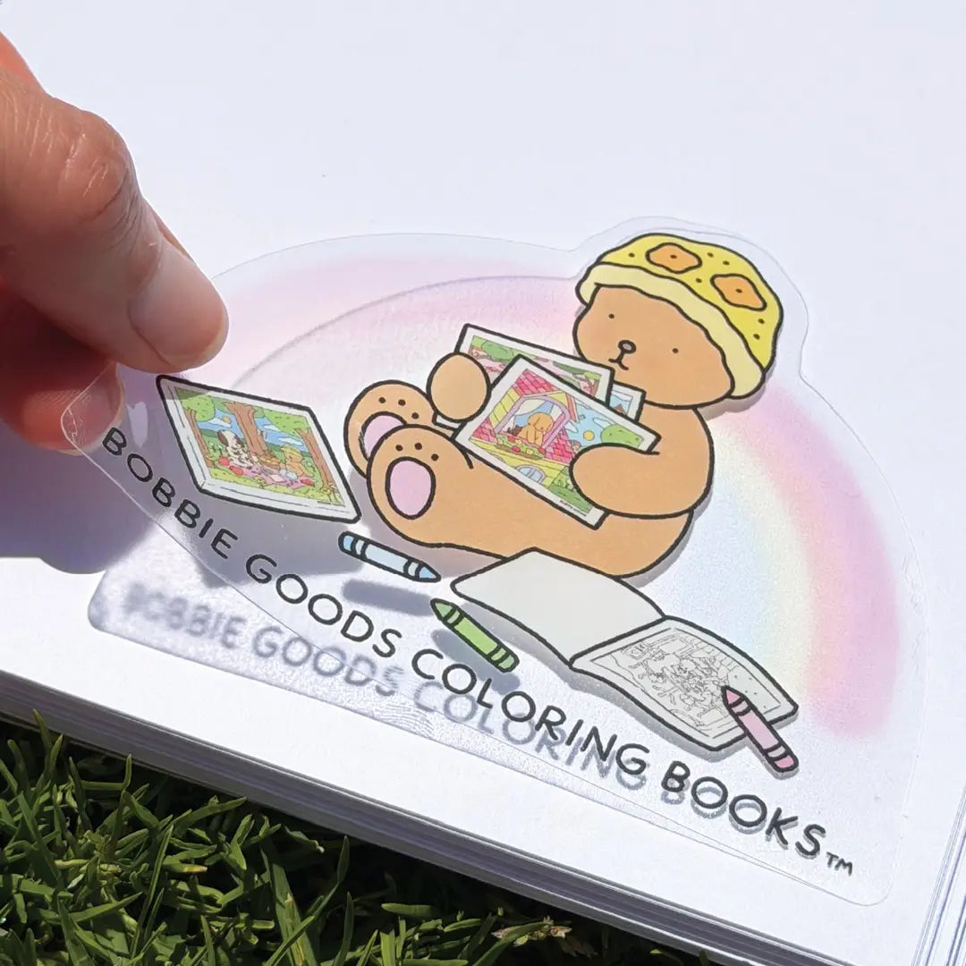 Bobbie Goods Vinyl Sticker - Rainbow
Clear rainbow effect works best on a white or silver surface!
Weatherproof
Gloss finish
Approximately 4" x 3"