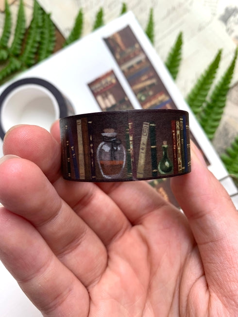 The Creeping Moon - Bookshelf Washi Tape