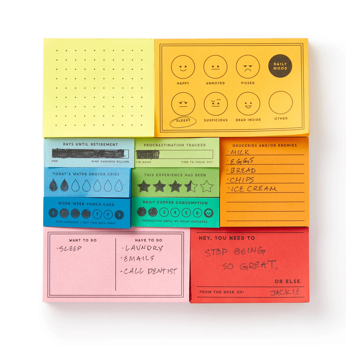 Brass Monkey I've Got A Few Notes Tear-Off Notepad Set