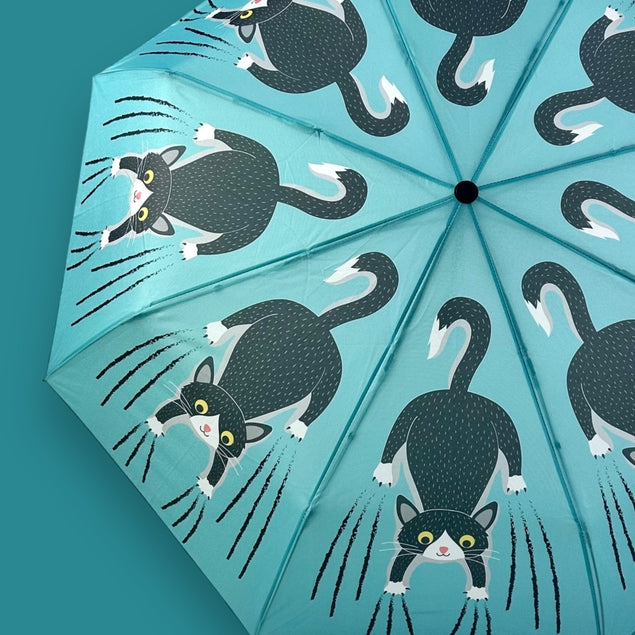 Paraguas con protección contra arañazos de gato