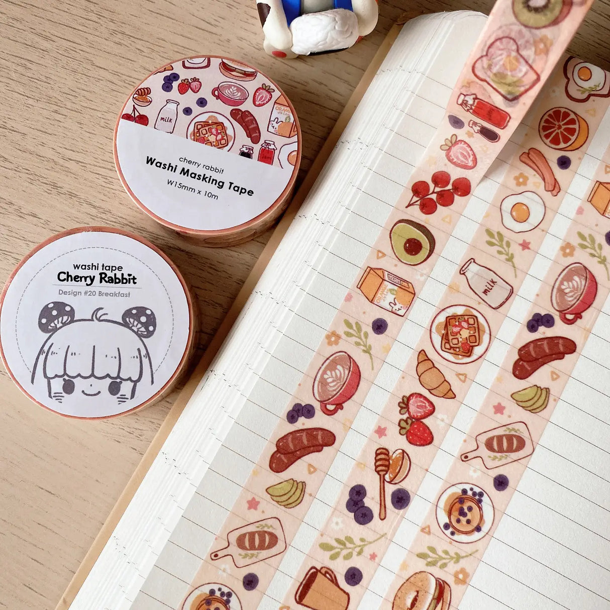Decorate your planner / diary with this cute little washi tape ♡
Roll size: 15mm x 10m
Material: Washi
Includes 1 roll of washi
