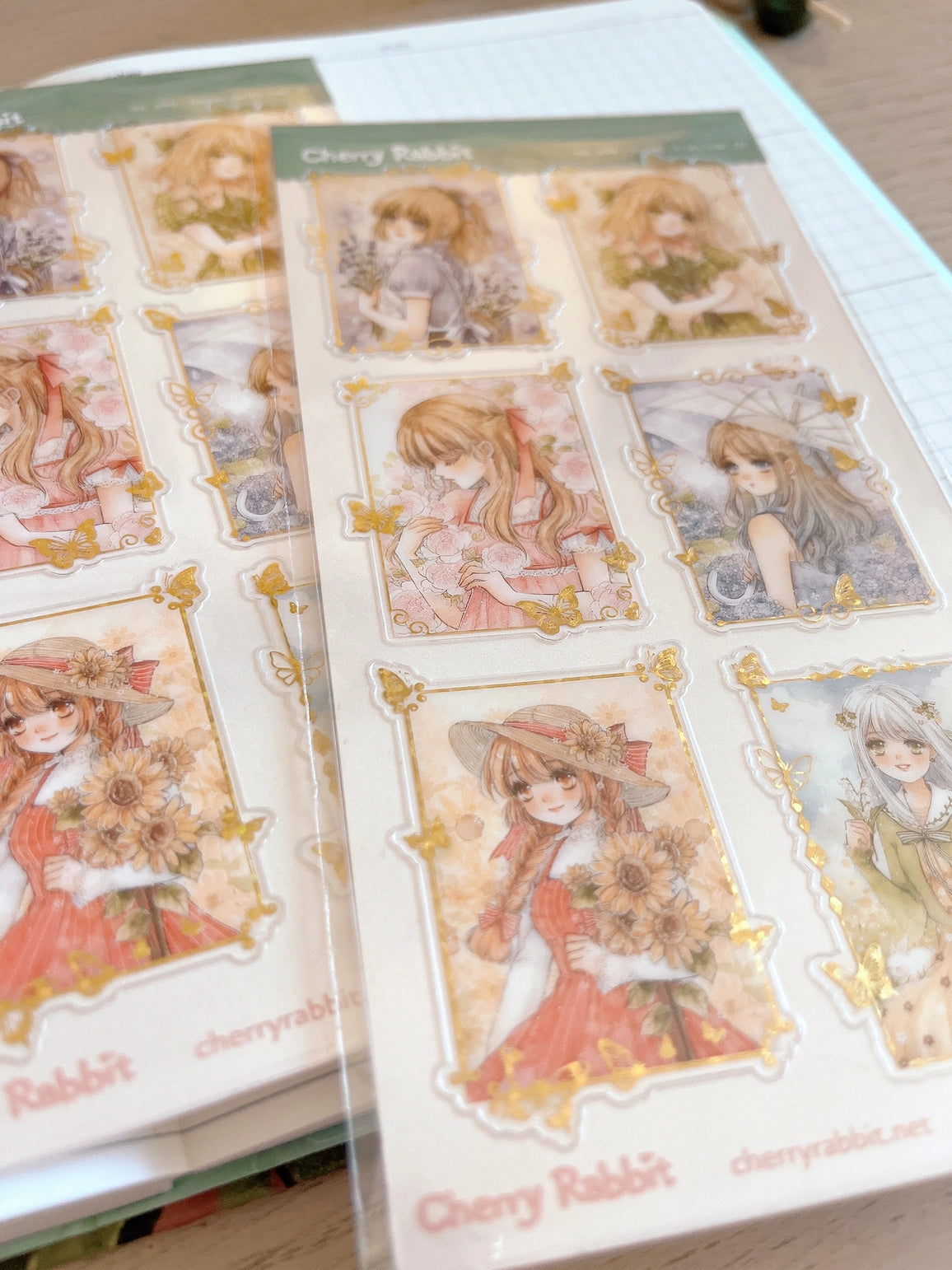 Cherry Rabbit - Flower Series 2 Sticker Sheet
