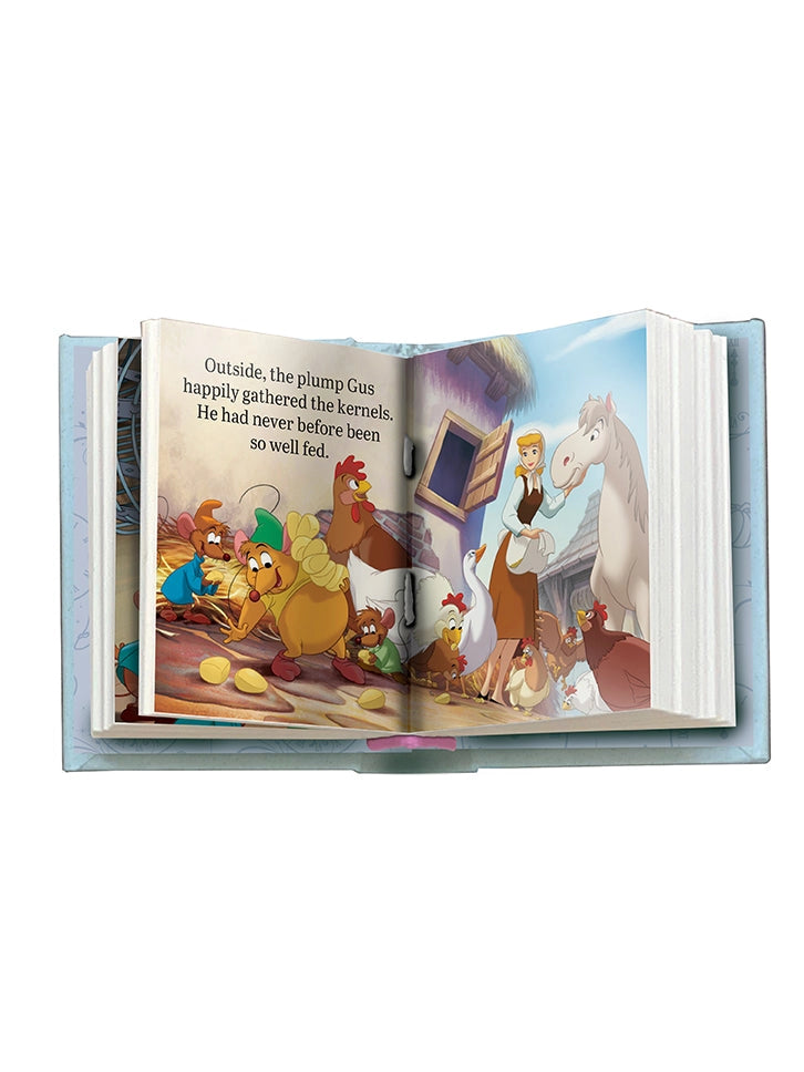 One of Disney’s original animated classics, Cinderella has charmed audiences for generations with its timeless romance, delightful animation, and endearing characters. Now fans can keep this classic fairy tale close to their hearts with this tiny storybook retelling of the iconic film, illustrated with art and imagery pulled straight from the screen.
Part of an exciting new series of miniature storybooks based on popular Disney films, this tiny storybook is a unique collector’s item adult Disney fans will