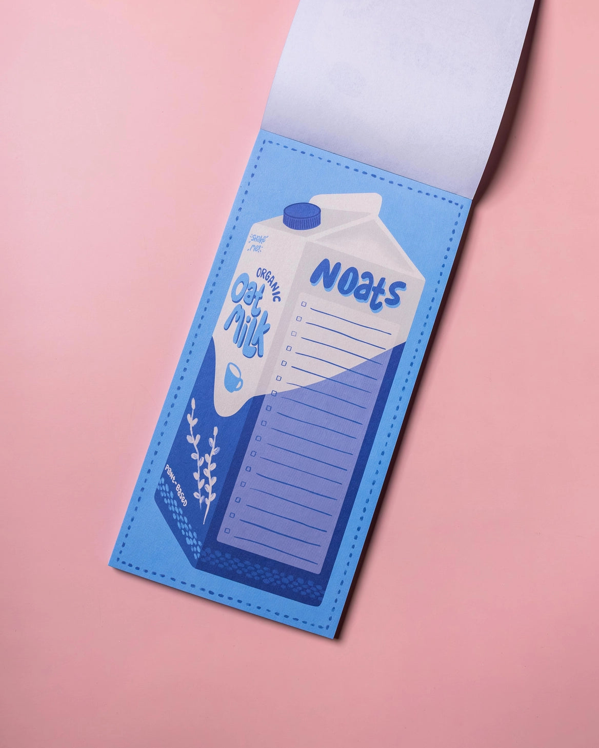 Oat Milk "N-Oat-Pad" Notepad by Clem & Co.
Clem the Bun loves puns almost as much as she loves oats! So she thought the side of her oat milk carton was the perfect place to jot down all her n-oats!