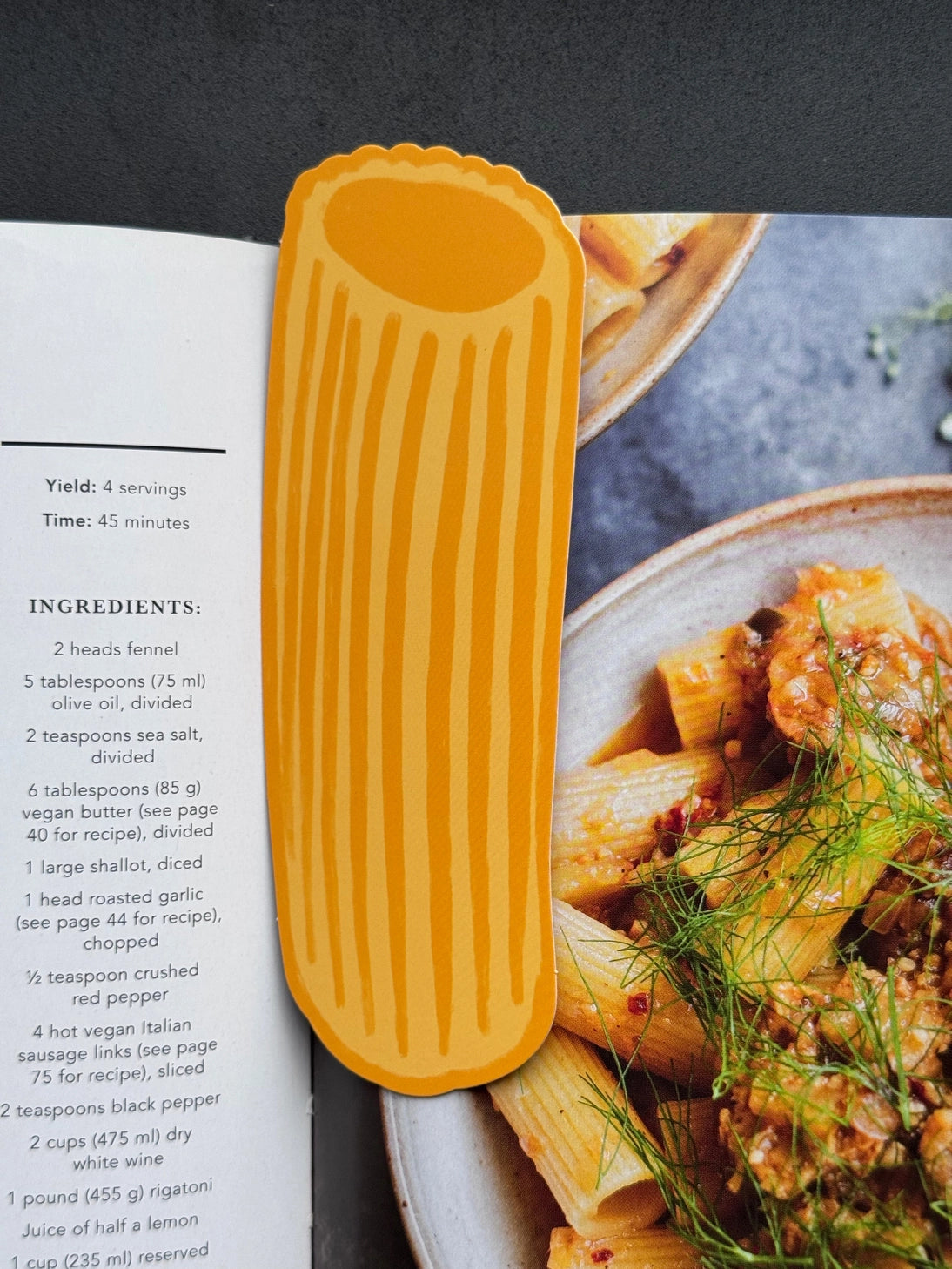 Read-A-Toni Pasta by Clem & Co.
It would be pre-pasta-rous if you didn’t get our Rigatoni bookmark. We are pasta-tive it will make you love to read-atoni even more!