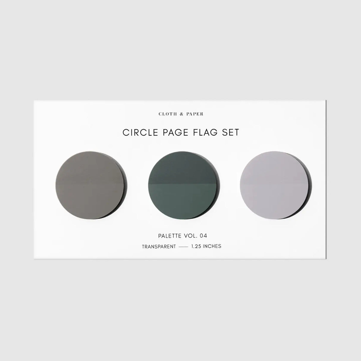 The Circle Page Flag Trio is a versatile set designed for everyday planning across notebooks, calendars, work documents, and larger planner layouts. Each slightly frosted transparent flag provides a clear visual cue without obscuring the text beneath, making them ideal for temporary notes, color-coding, or marking important days at a glance.
