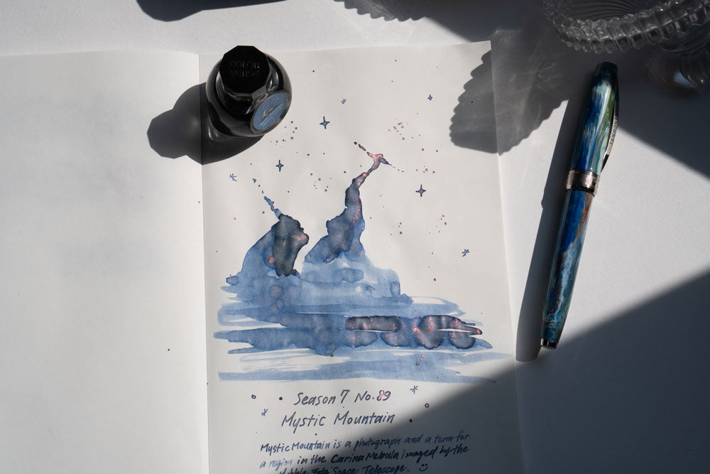 Colorverse Pillars of Creation & Mystic Mountain Ink (No. 88/89) - Eye on the Universe - 2 Bottle Set
