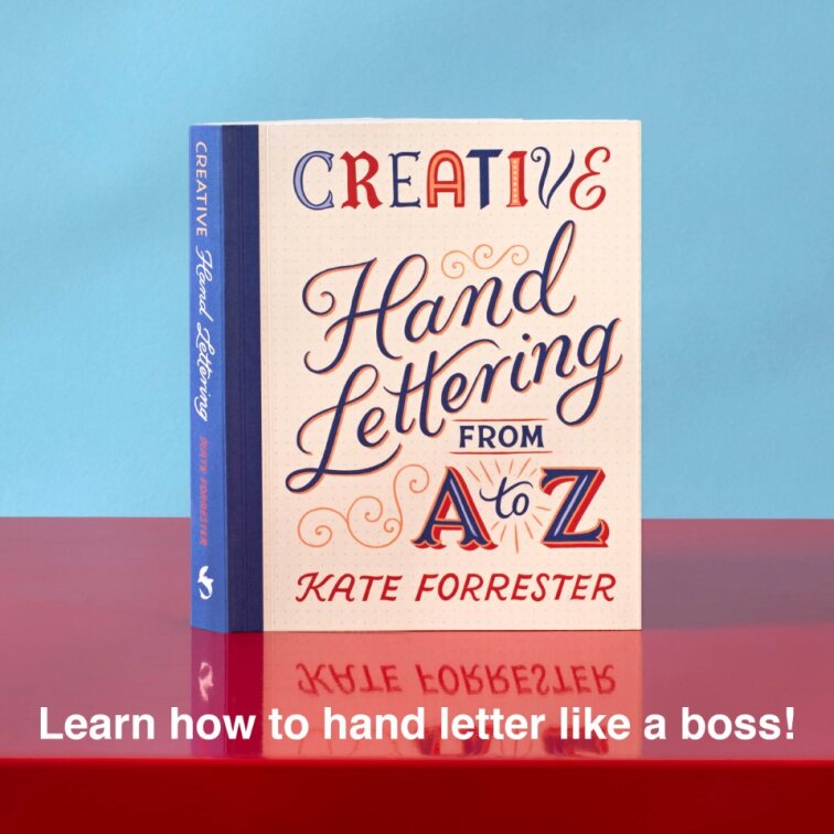 Make your words beautiful and unique with this easy-to-follow hand-lettering how-to.
Create your own ornate, hand-lettered alphabets with this easy-to-follow, interactive book. With 26 of her most popular scripts presented through simple exercises, professional hand-lettering artist Kate Forrester shares her steps to lettering perfection. Ranging from fluid calligraphic styles to antique mosaics, there's an alphabet for every occasion.
Perfect for Junk-journal keepers, diarists, illustrators, sign-w