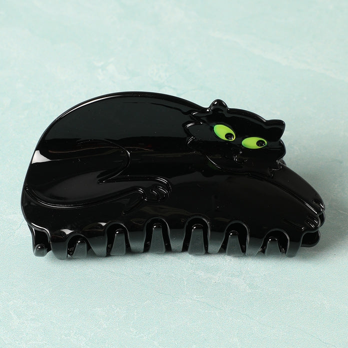 Cute Kitty Cat Designed Small Hair Claw Clips