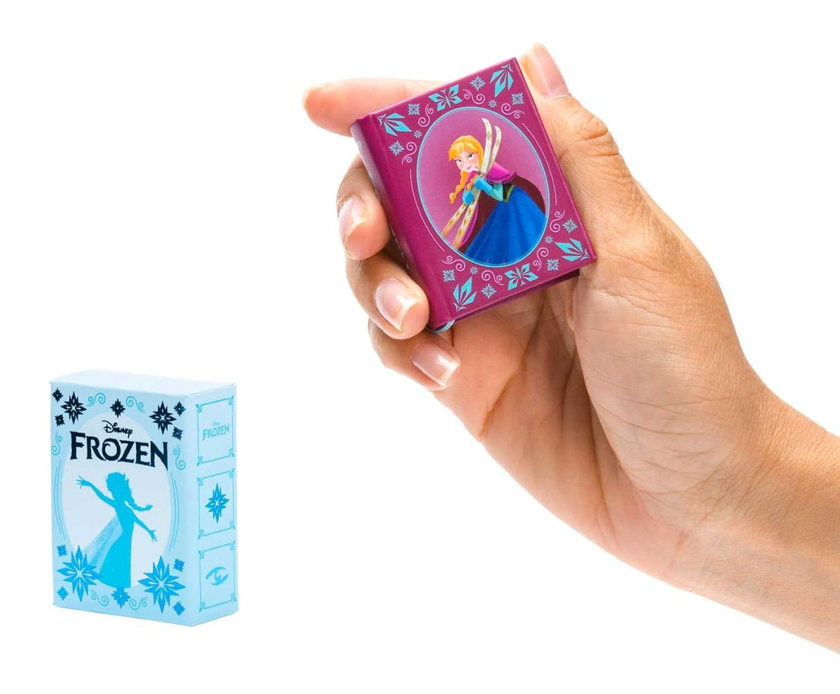 One of Disney’s modern animated classics, Frozen has charmed audiences across the globe with its strong and empowered characters, story of love and sisterhood, and encouragement to embrace who you are. Now fans can keep this classic story close to their hearts with this tiny storybook retelling of the iconic film, illustrated with art and imagery pulled straight from the screen.
Part of Insight’s exciting ongoing series of miniature storybooks based on popular Disney films, this tiny storybook is a unique