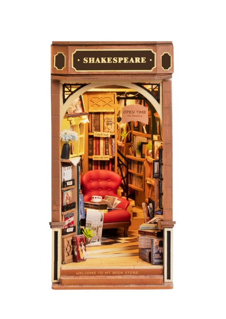 Bookstore Book Nook Kit Diy Miniature House