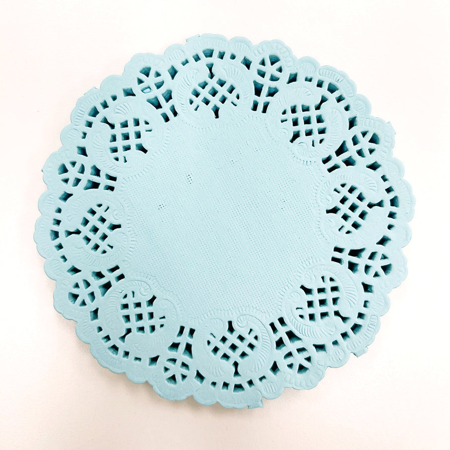 Doily Morning Sky - Doilies de 4,5", 100 unidades