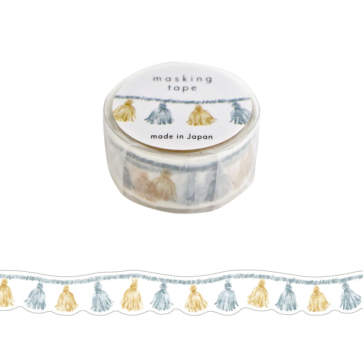 A new watercolor-style design with nuances is now available!
This series is a series with a touch and bleeding like a hand-drawn one.
It has a refreshing and transparent color that can be used casually.
Width 15mm × Length 5m
Material: Washi paper
Includes 1 roll of washi
Last few pictures shown are all the designs in the same collection, each sold separately.