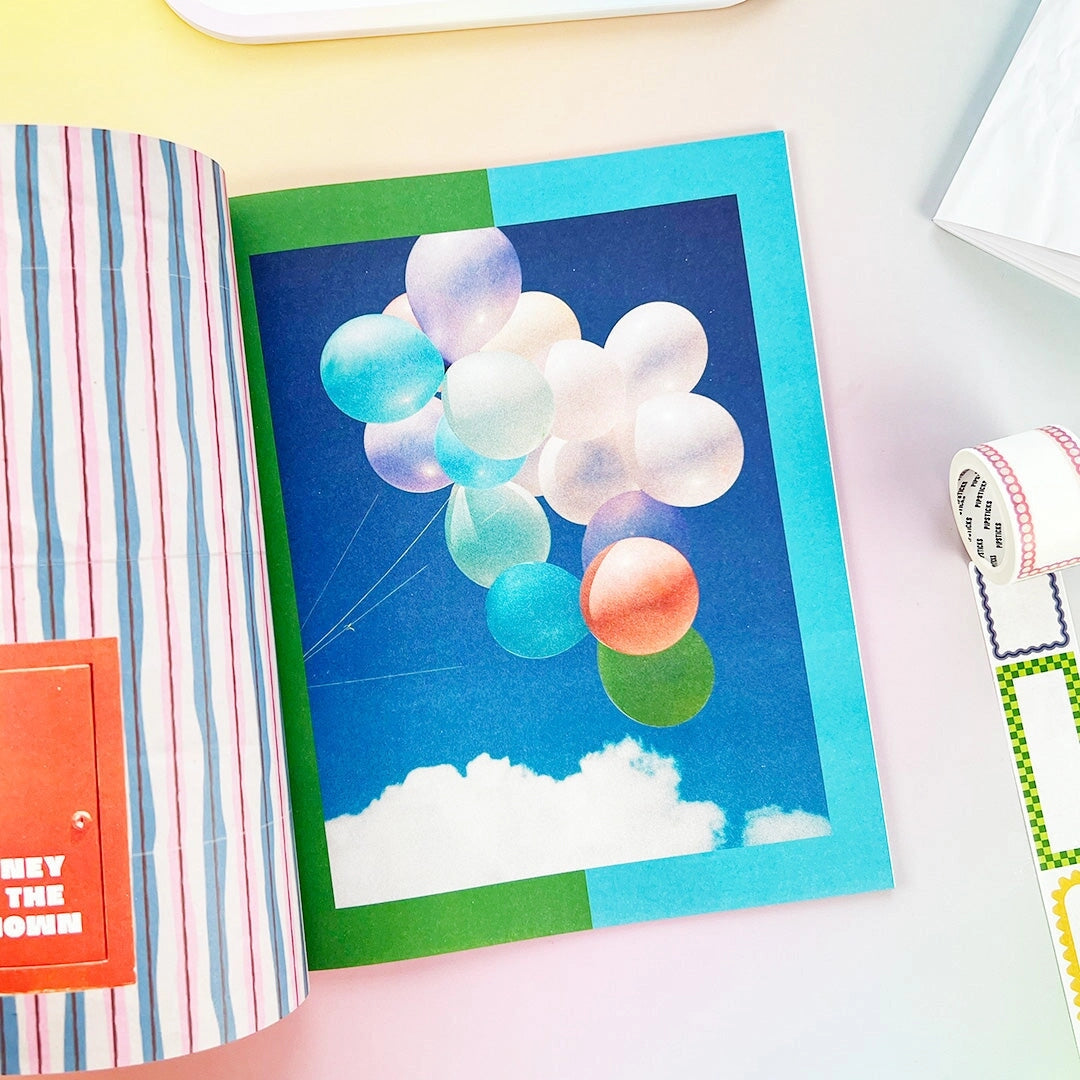 Dream Vision Collage Magazine is your go-to for planning, plotting, and putting big ideas on paper. Packed with bold visuals, playful textures, and 400+ stickers, it’s perfect for vision boards, journaling, and list-making that actually feels fun. Finished with a foil-stamped cover, this 8x10” magazine is made to flip through, tear into, and make totally your own.
Includes: 48 8x10" Pages, 5 sheets of stickers and over 400 stickers!