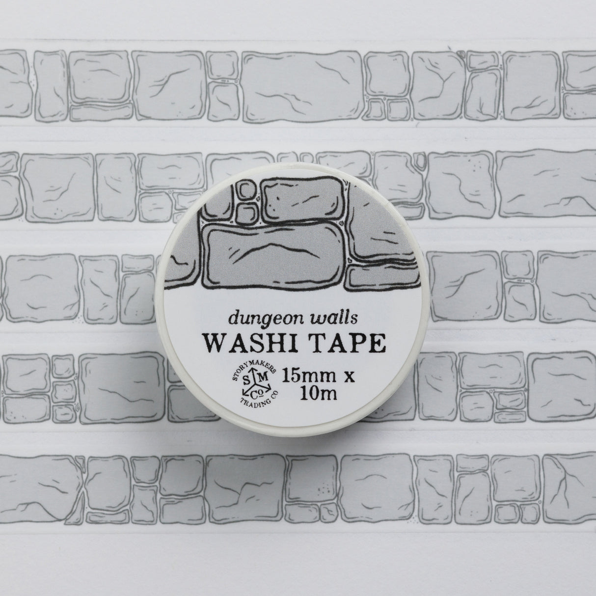 Kingdom of Threads - Dungeon Walls Washi Tape - Mapmaker Series