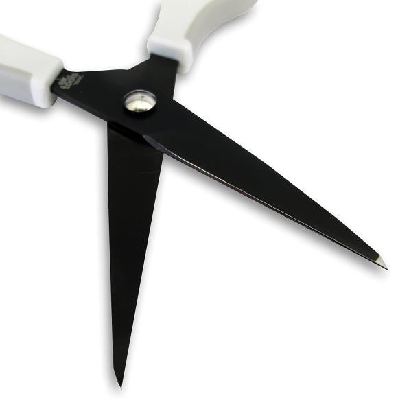 These scissors feature a comfort grip handle that make them perfect to use on all your craft projects! They have non-stick blades and can be used for both right and left handed people.
This package contains Small Precision Scissors, one 5 inch long pair of scissors with a safety cover.