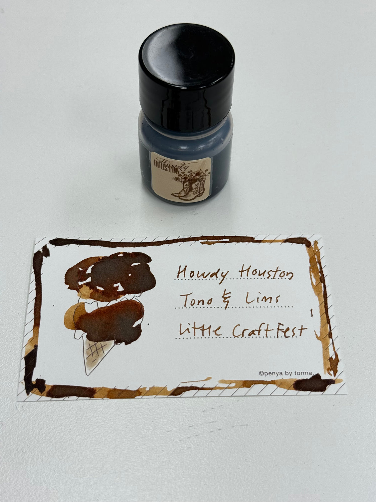 Little Craft Fest X TONO & LIMS Exclusive Ink - Howdy Houston