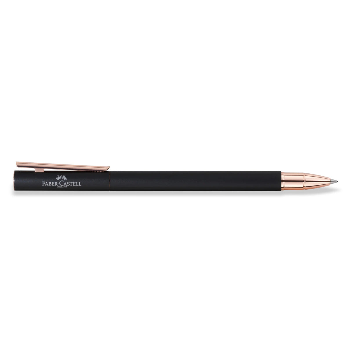 When it comes to design, young professionals and trend-setters who keep pace with the times have specific expectations: they expect a sophisticated and modern look. This is where the NEO Slim comes in as it meets these very needs: The NEO Slim Fountain Pen has a particularly slim barrel in a matte black lacquered finish, with rose gold trim.