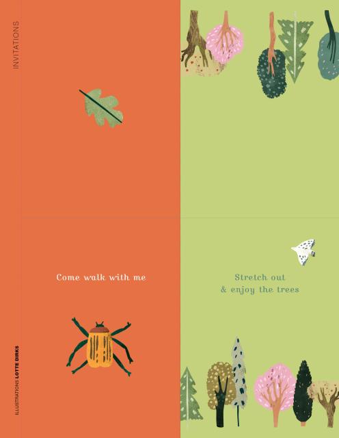 From the creators of Flow magazine, the Paper Book for Nature Lovers is a stationery enthusiast’s dream, brimming from cover to cover with beautiful paper and Flow’s signature goodies—all inspired by the natural world.
Nature is full of patterns, colors, and shapes. So, naturally, this Paper Book for Nature Lovers is too. A nice big book full of patterns and illustrations by talented artists including Lotte Dirks, Jennifer Orkin Lewis, and Deborah van der Schaaf. The contents range from stationery to