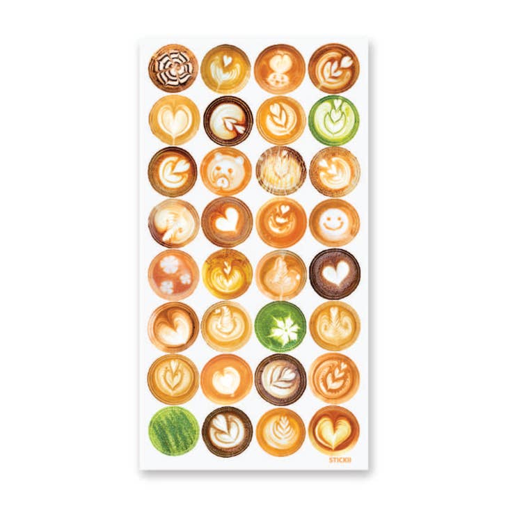 STICKII Foam Art Sticker Sheet
