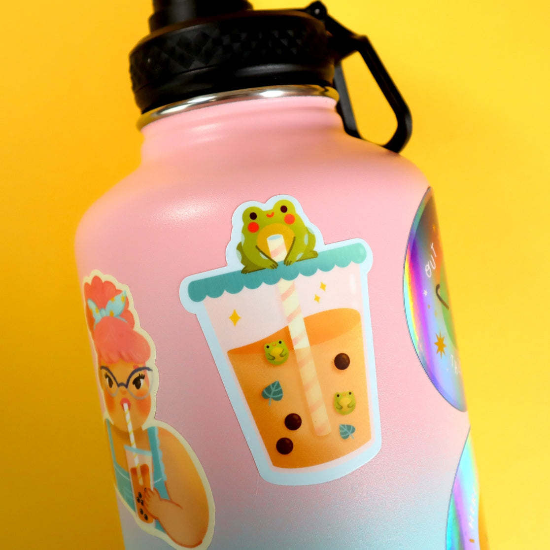 Pegatina de Froggy Boba
