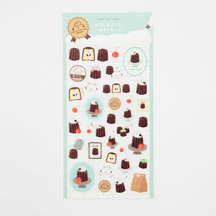 Furukawashiko Sticker Sheet Bird Sweets Animal Workshop
