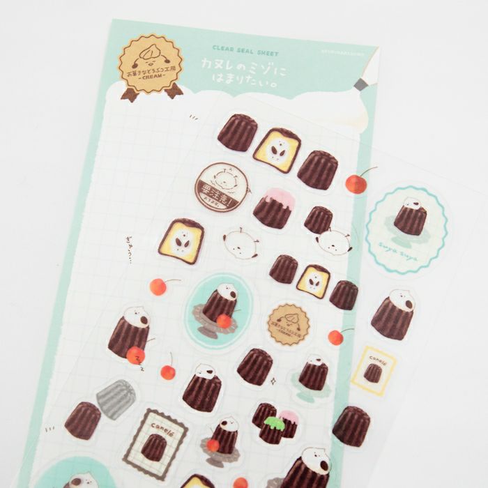 Furukawashiko Sticker Sheet Bird Sweets Animal Workshop