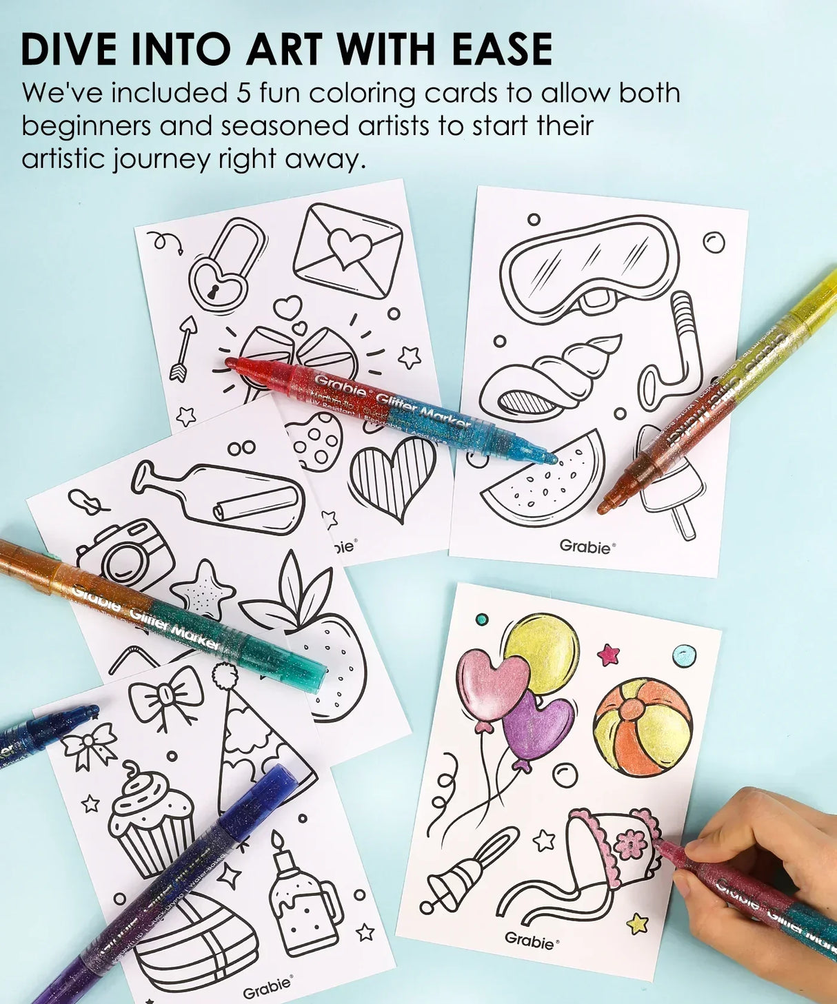 Get ready to elevate your art with our Dual Tone Iridescent Glitter Acrylic Paint Markers! With vibrant colors that shift and sparkle, these markers make every creation a dazzling masterpiece—perfect for unleashing your imagination wherever you go!