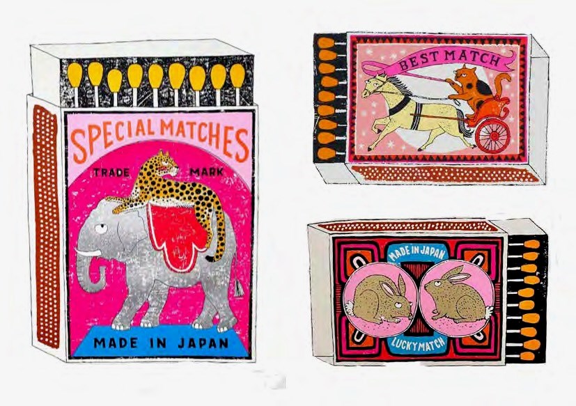 Witty stickers celebrating Charlotte Farmer's irreverent take on everyday life.
Such a simple concept: 40 pages of surprising stickers at a pocket-friendly price. This little sticker book includes hundreds of the illustrations that have turned Charlotte Farmer into a star illustrator in the UK.