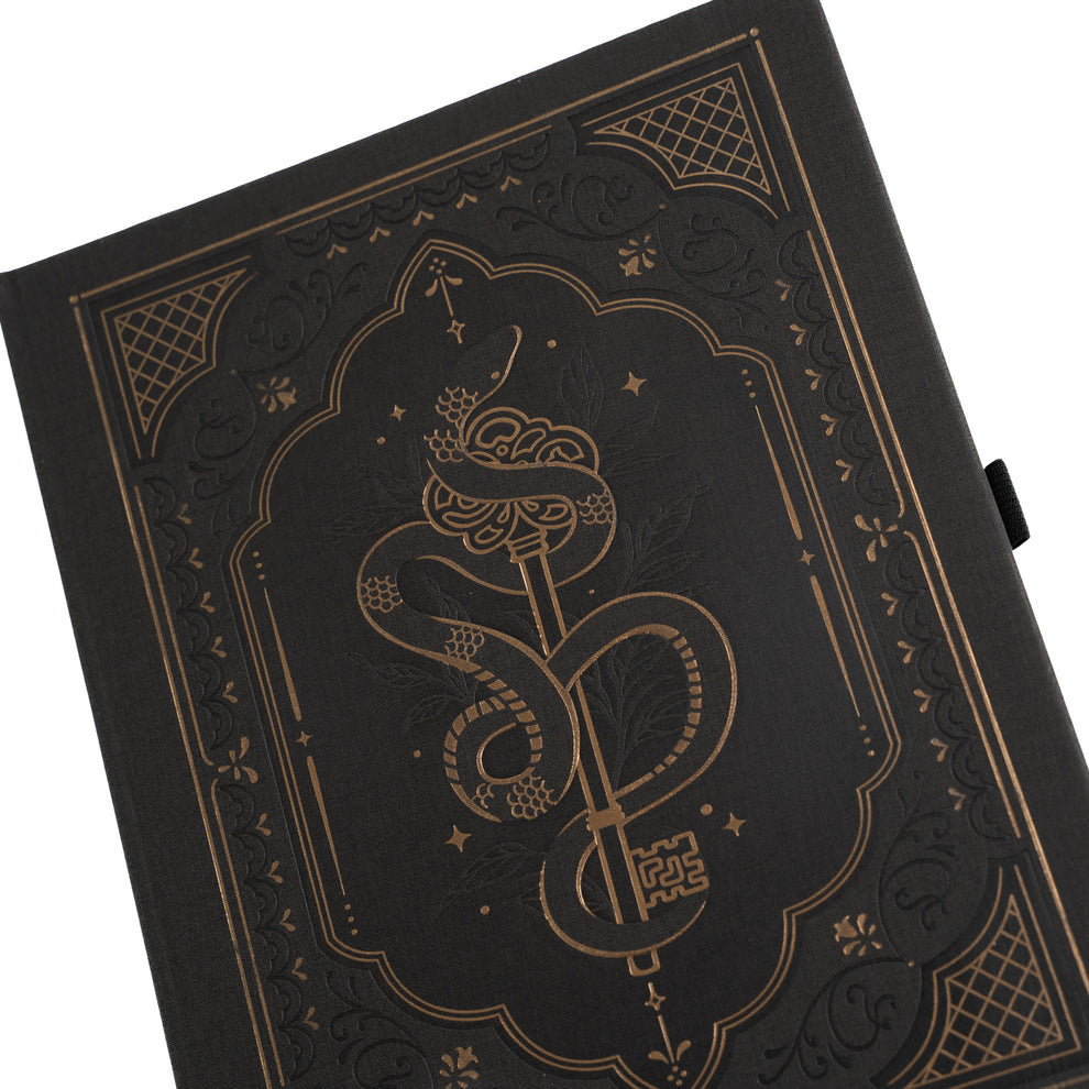 Archer and Olive - Coiled Key Dot Grid Notebook