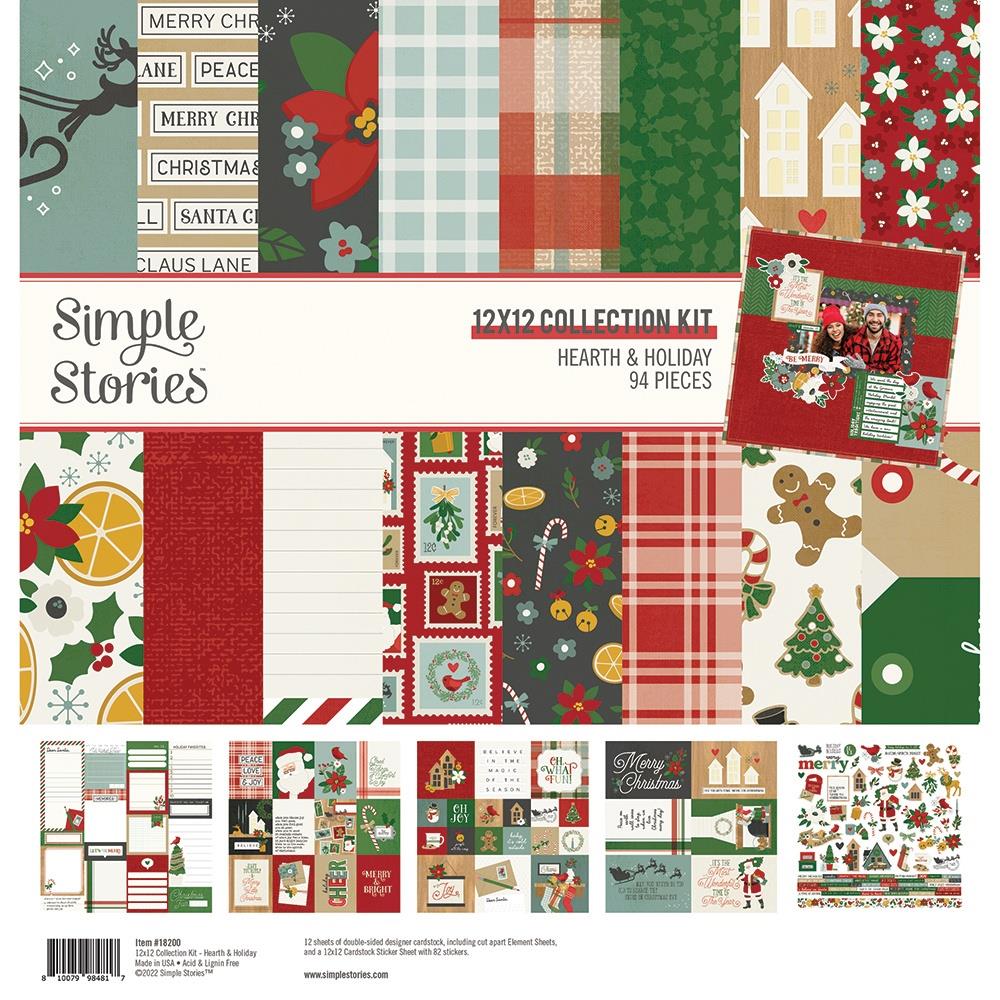 Kit de colección para el hogar y las fiestas, 12" x 12"