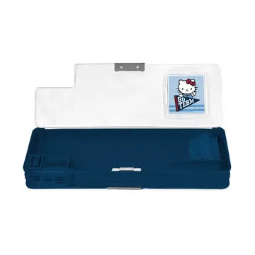 Stay organized with this Hello Kitty® and Friends Pencil Case! Featuring two roomy compartments, a flip-up calculator, a pencil sharpener, and a magnetic closure, it has plenty of space for pens, pencils, highlighters, and more. Perfect for Hello Kitty study supplies, Sanrio® school starter kits, and everyday student essentials, it’s a must-have for any kawaii desk setup. Plus, it makes a great gift for stationery lovers, coworkers, Sanrio fans, and more!