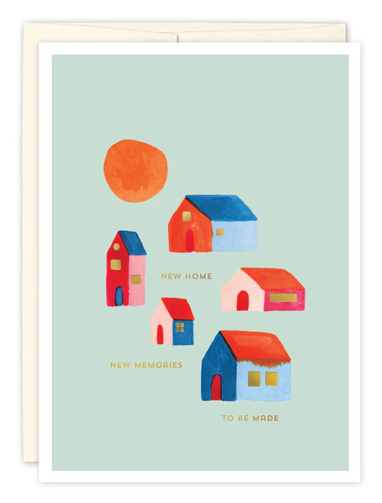 Houses New Home Card