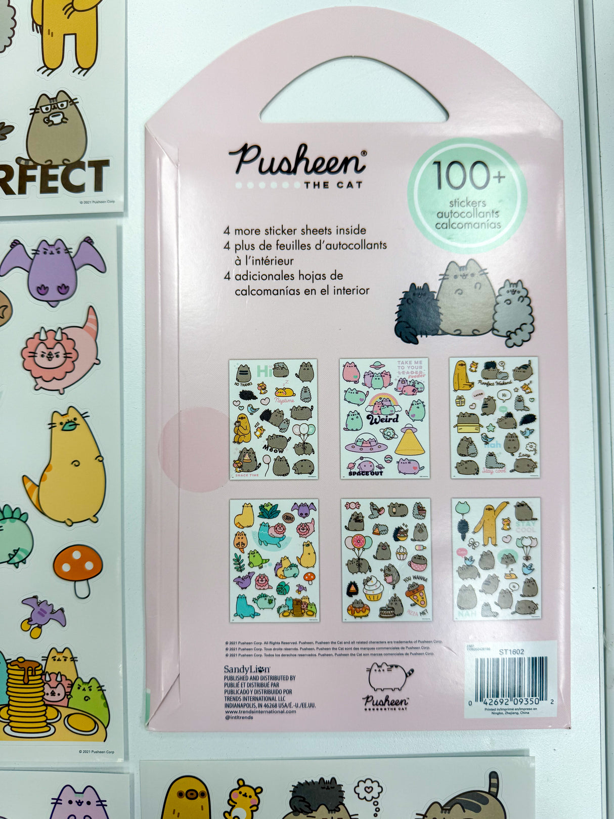 Pusheen The Cat Variety Pack (100+ Sticker)