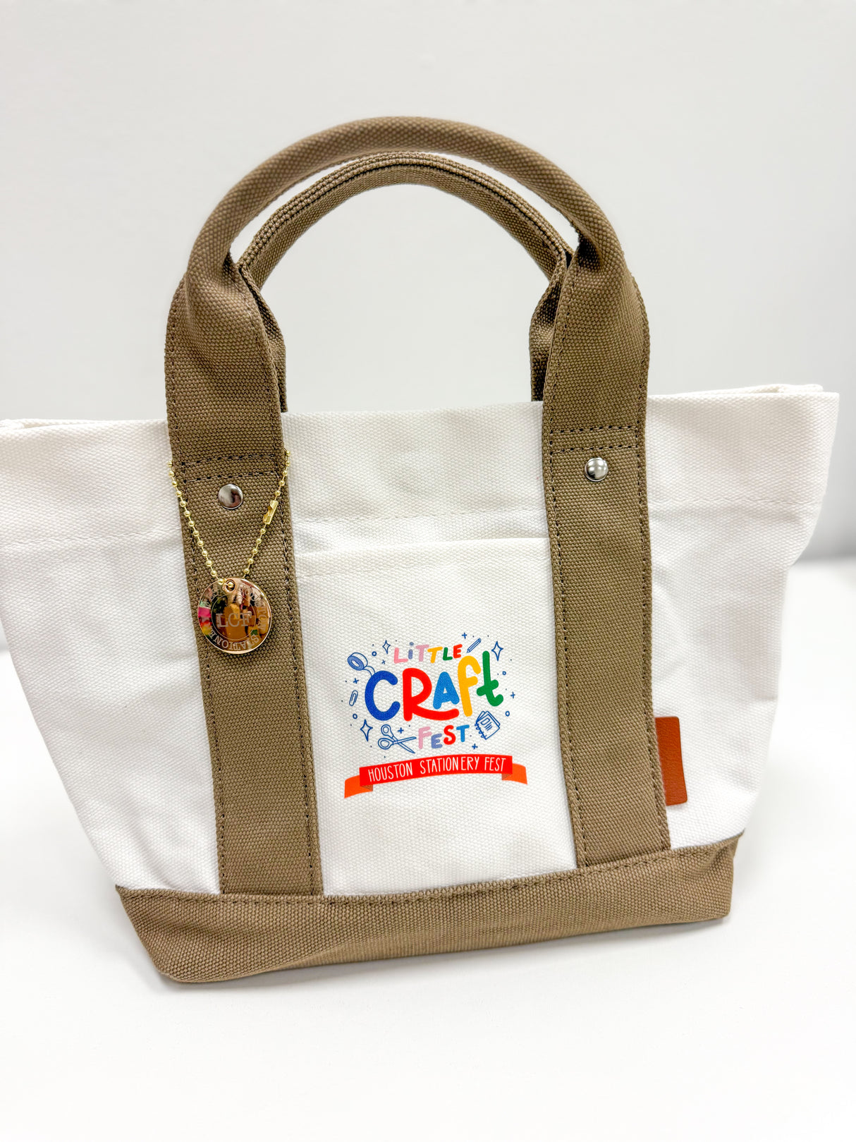 Mini Canvas Tote Bag - Little Craft Fest 2026 Exclusive