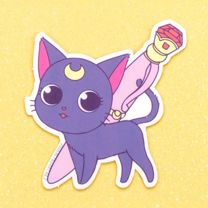 Part of my sticker collection featuring creature characters from pop culture! Collect your favorites!
This sticker is all vinyl, durable, waterproof, and UV resistant. Feel free to put it on your laptop, water bottle, etc.
Sticker size (estimated): 3 x 3 inches