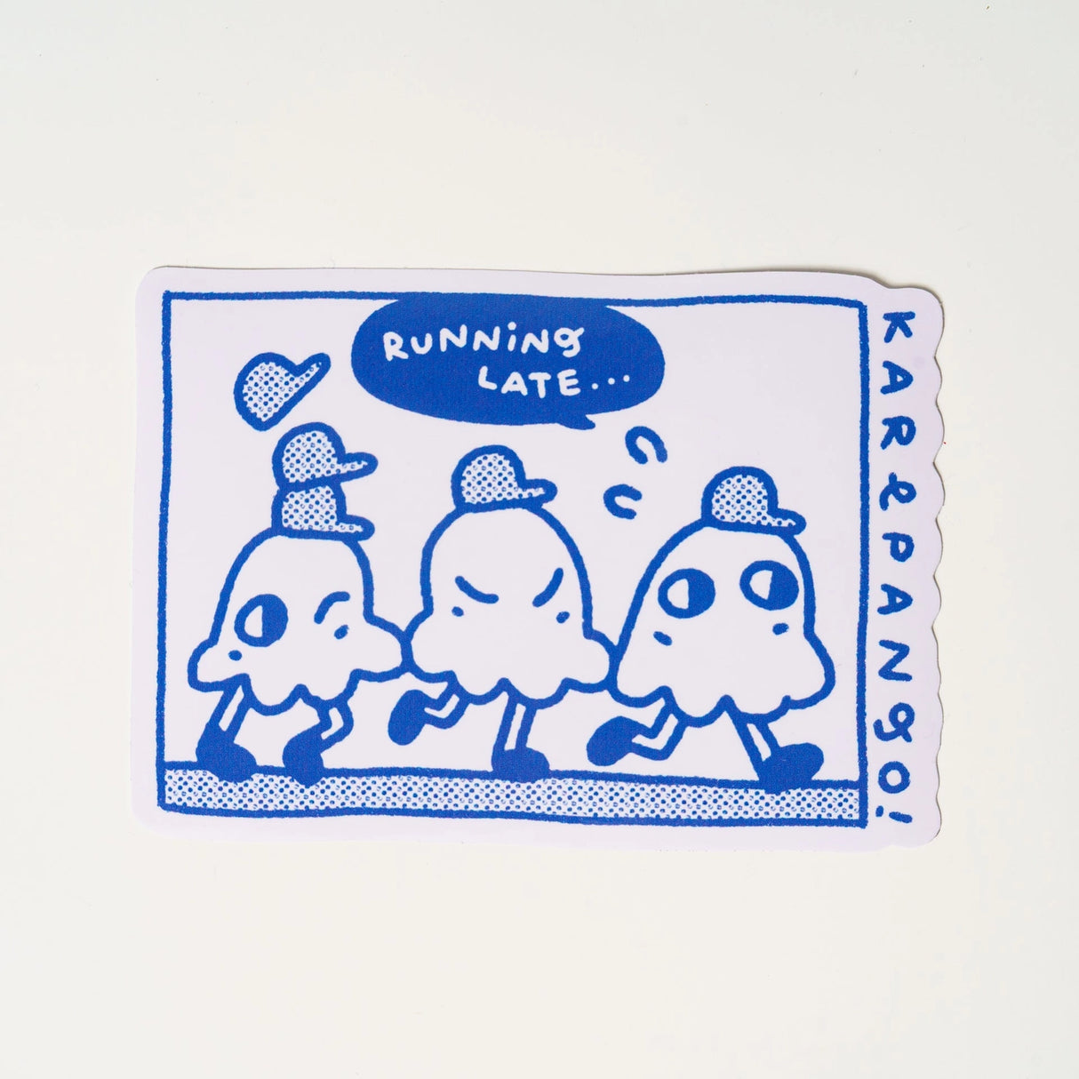 8 classic Karepango stickers, with an average of 100mm dimensions. 