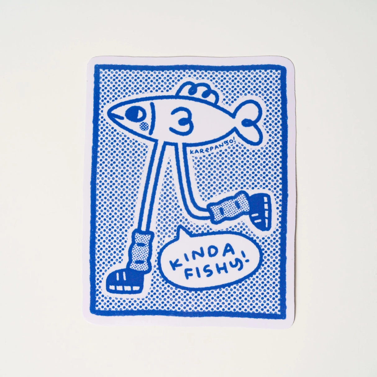 8 classic Karepango stickers, with an average of 100mm dimensions. 
