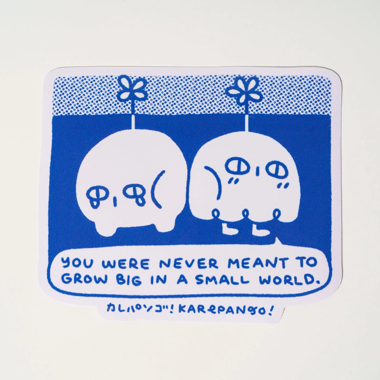 8 classic Karepango stickers, with an average of 100mm dimensions. 