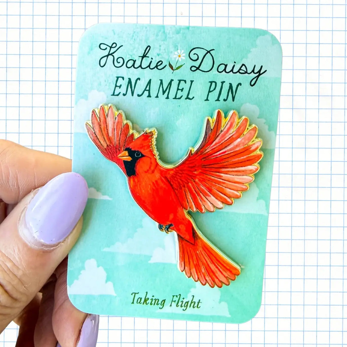 A tiny treasure to pin on your jacket, tote, or favorite old flannel—each one a little love letter to country delights, small joys, and the art of noticing.
Details:
• 1.75” on the longest side
• Gold-plated finish
• Rich, detailed UV printing
• Double pin posts with sturdy metal backings
• Mounted on a backing card
Designed with love in my Oregon studio. Manufactured in China.
Collect them all or gift one to a kindred spirit. 🌸