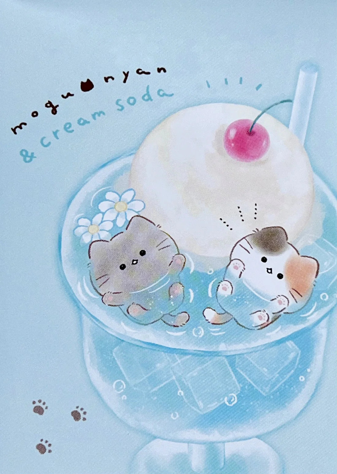 Kitty Cream Soda Mini Notepad
2.5 x 3.5 inches (H88xW63xD7(mm)
2 designs x 35 sheets each (total 70 sheets)
Made in Japan