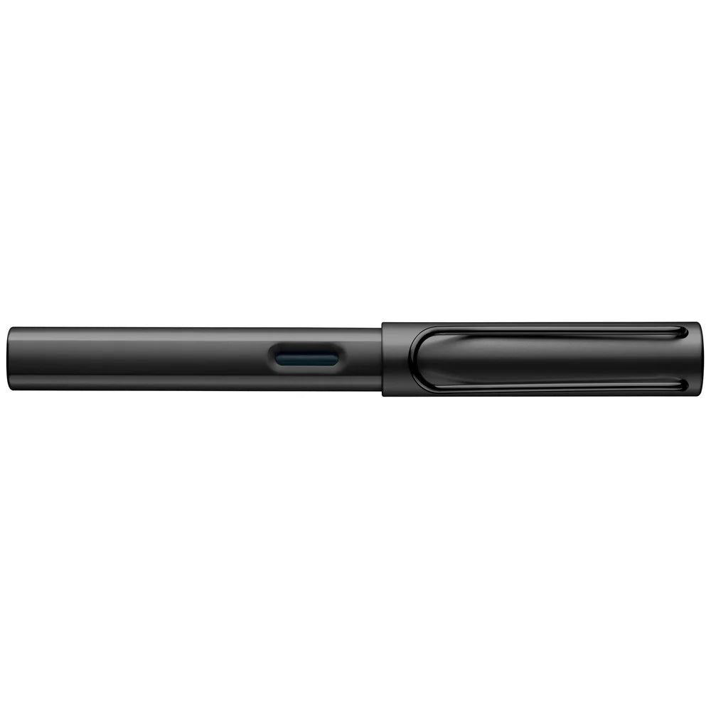 Light, lighter, LAMY AL-star: the writing classic made of resistant aluminium masters all challenges of everyday life in style. The transparent grip lies comfortably in the hand and, with an unobstructed view of the ink duct, turns the functional into a visual highlight. The series is ever inspiring with new special editions in current trendy colours and is thus an inspiring must-have in any pencil case.
Lightweight fountain pen with polished steel nib and ergonomic grip made of high-quality transparent pl
