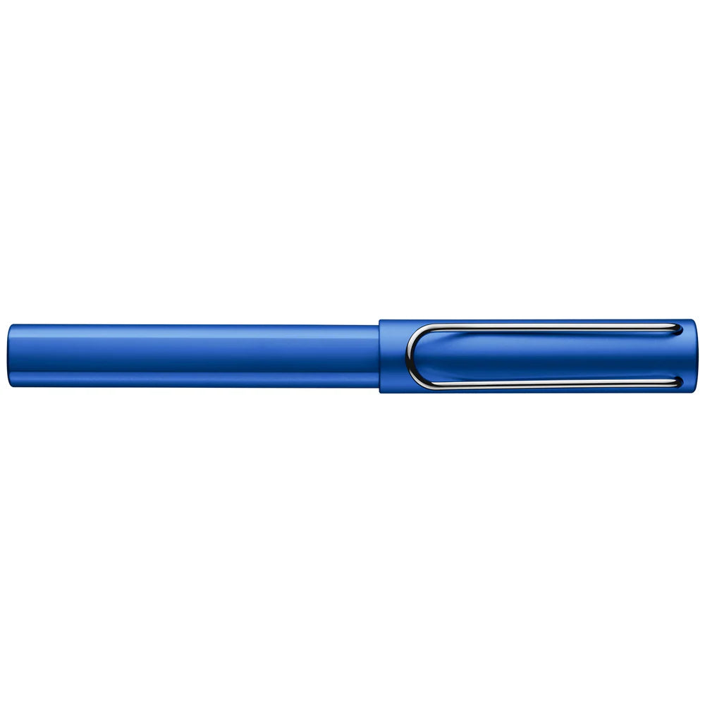 Light, lighter, LAMY AL-star: the writing classic made of resistant aluminium masters all challenges of everyday life in style. The transparent grip lies comfortably in the hand and, with an unobstructed view of the ink duct, turns the functional into a visual highlight. The series is ever inspiring with new special editions in current trendy colours and is thus an inspiring must-have in any pencil case.
Lightweight rollerball pen with ergonomic grip made of high-quality transparent plastic.
Distinctive m