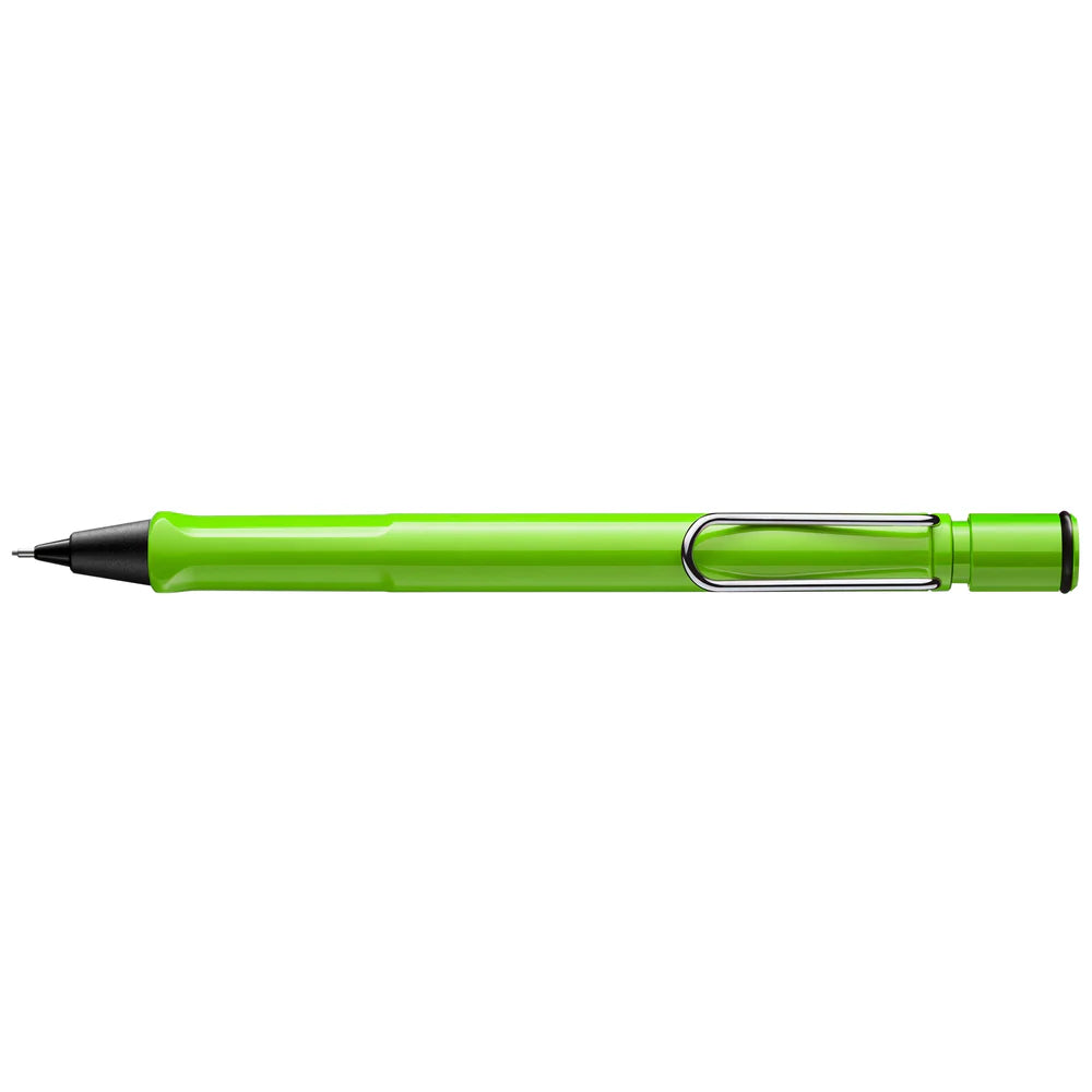 Fountain pen, icon, global success: the LAMY safari has been a beloved classic since its introduction in the 1980s and enjoys a cult status untypical for a writing instrument. Countless colours and ever-changing special editions make hearts beat faster - whether for the pencil case or the carefully curated fountain pen collection.
The LAMY safari is more than the sum of its details: it is aesthetic, robust and individual. The distinctive, self-sprung clip keeps the writing instrument securely fastened in p