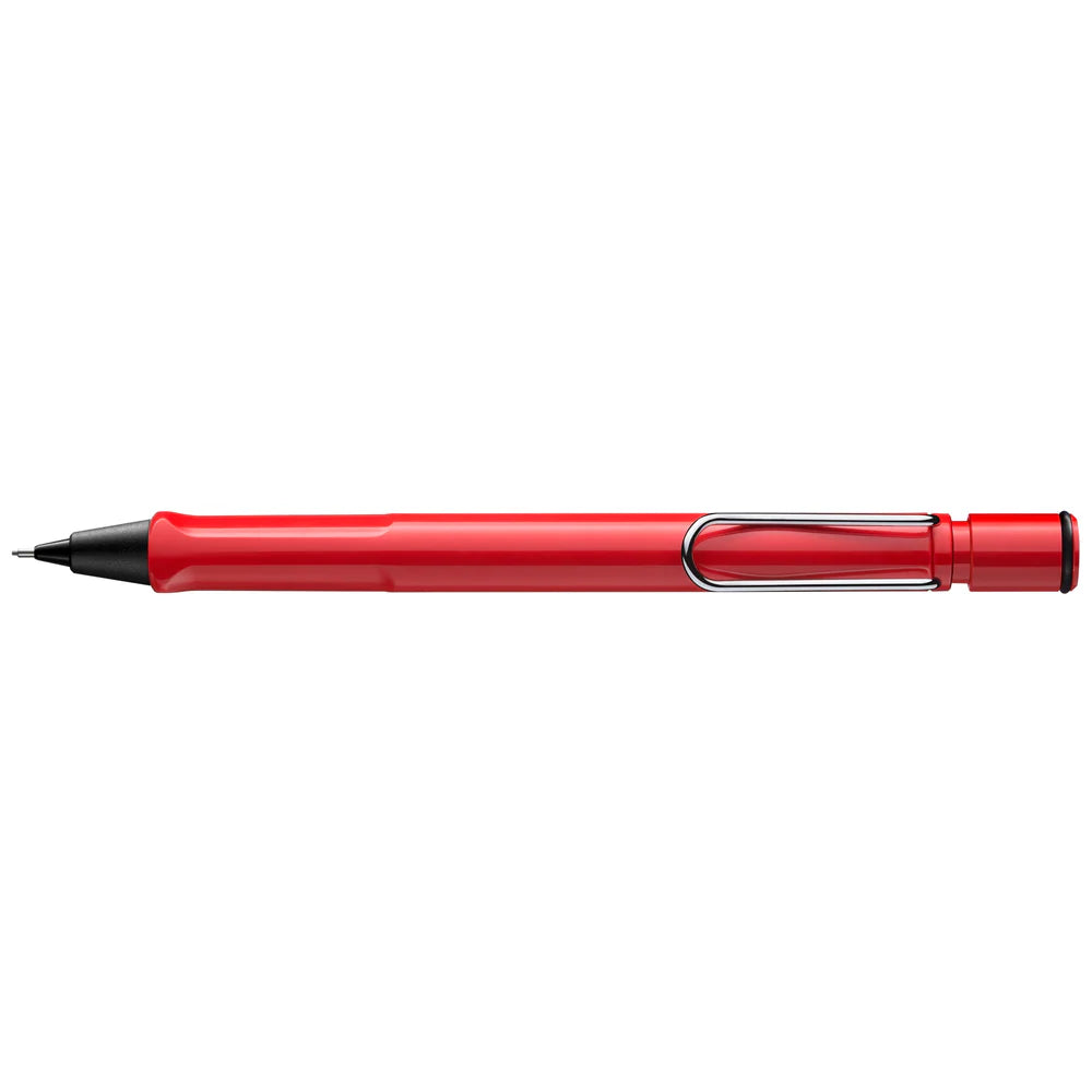 Fountain pen, icon, global success: the LAMY safari has been a beloved classic since its introduction in the 1980s and enjoys a cult status untypical for a writing instrument. Countless colours and ever-changing special editions make hearts beat faster - whether for the pencil case or the carefully curated fountain pen collection.
The LAMY safari is more than the sum of its details: it is aesthetic, robust and individual. The distinctive, self-sprung clip keeps the writing instrument securely fastened in p