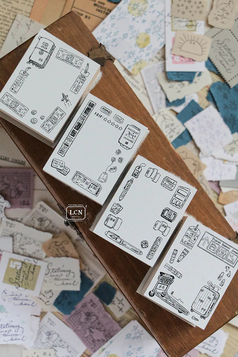 Lin Chia Ning Wooden Stamp - Travel Collection
One (1) Travel Stamp. Four different designs to choose from!
Size: 6.5 x 5 x 2.5 cm
Material: Compressed wood handle rubber stamp
